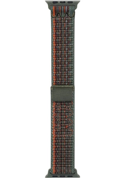 Watch 10 42 mm İçin Uyumlu Kayış Kordonu Krd-91 Hasır Kordon Strap Kayış