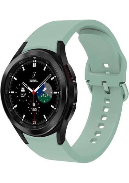 Samsung Galaxy Watch 4 Classic 42MM İçin Uyumlu Krd-50 Silikon Kordon Akıllı Saat Bileklik Kayış