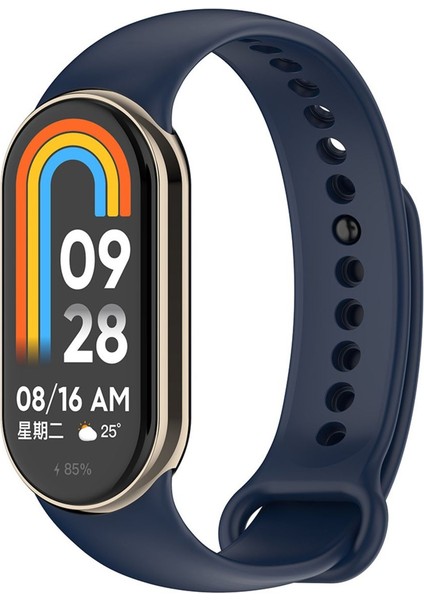 Xiaomi Mi Band 8 / Mi Band 9 Serisi Klasik Kordon Silikon Strap Kayış