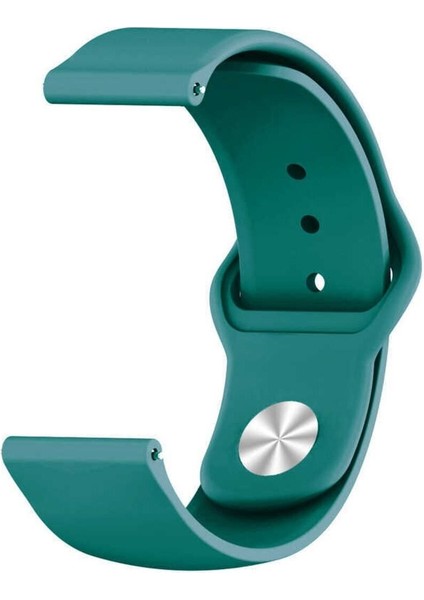 Huawei Gt2 46MM İçin Uyumlu Krd-11 22MM Silikon Kordon Takıp Çıkartılan Çıkartılabilen Kayış