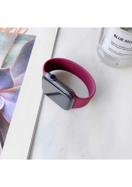 Watch 44MM İçin Uyumlu Krd-31 Solo Large Kordon Takıp Çıkartılan Çıkartılabilen Kayış