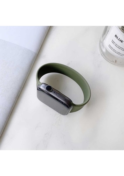 Watch 42MM İçin Uyumlu Krd-31 Solo Large Kordon Takıp Çıakrılan Kordonu Kayışı