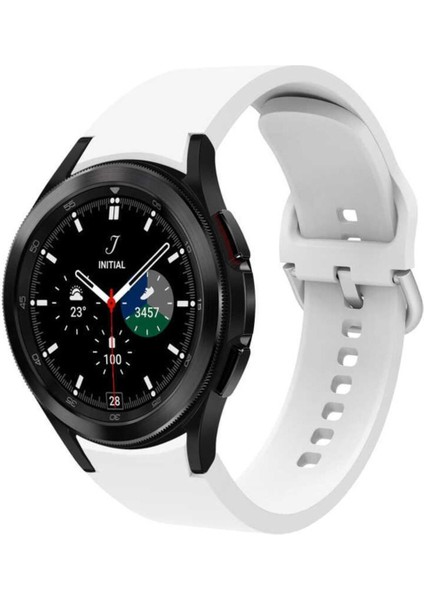 Samsung Galaxy Watch 4 Classic 42MM Için Uyumlu Krd-50 Silikon Kordon Akıllı Saat Bileklik Kayış