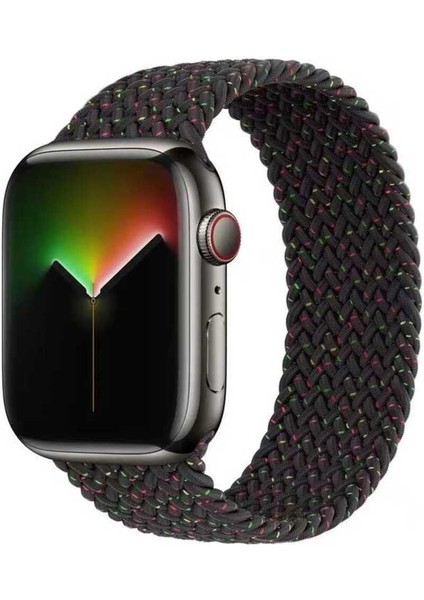 Watch 42MM İçin Uyumlu Hasır Özgü Dizayn Kordon Tek Parça Kayış Krd-32 Xsmall Kordon