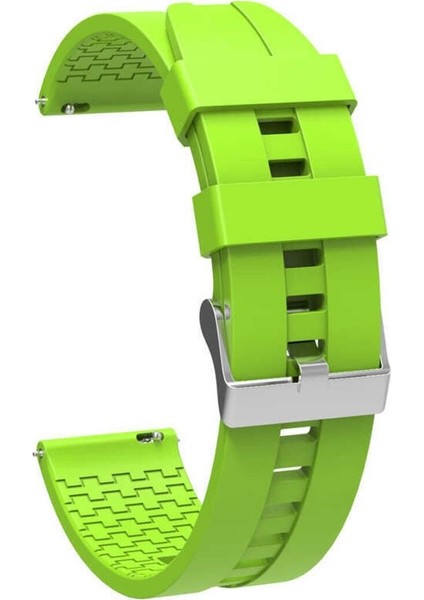 Samsung Galaxy Watch Active 2 44MM İçin Uyumlu Krd-23 20MM Silikon Kordon Akıllı Saat Bileklik Kayış