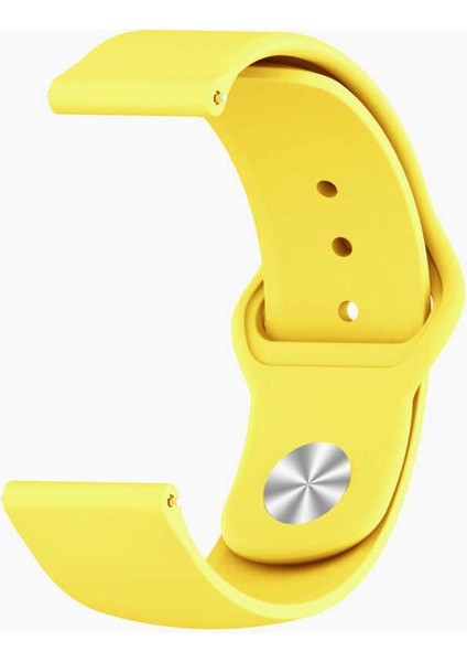 Huawei Gt2 46MM İçin Uyumlu Krd-11 22MM Silikon Kordon Takıp Çıkartılan Çıkartılabilen Kayış