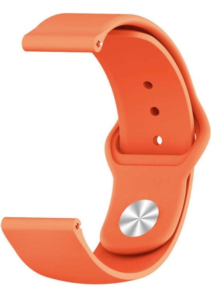 Huawei Gt2 46MM İçin Uyumlu Krd-11 22MM Silikon Kordon Takıp Çıkartılan Çıkartılabilen Kayış