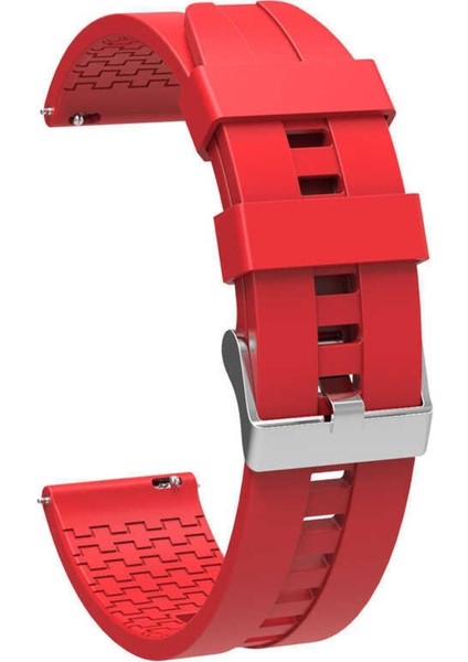 Xiaomi Amazfit Gts İçin Uyumlu Krd-23 20MM Silikon Kordon Takıp Çıkartılan Çıkartılabilen Kayış