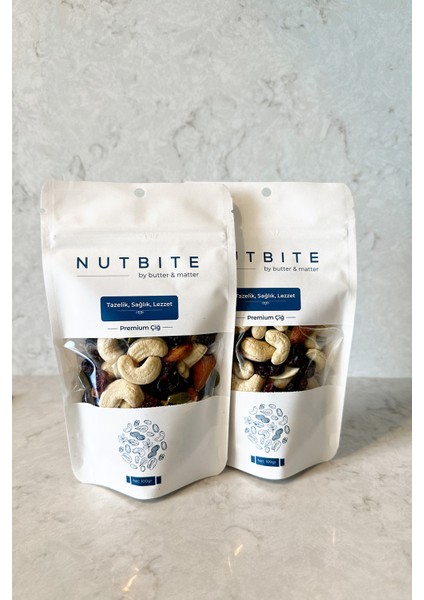 Nutbıte Gurme Mix 200GR - %100 Doğal - Çiğ Kaju, Turna Yemişi, Çiğ Badem, Çiğ Kabak Çekirdeği Içi modelleri