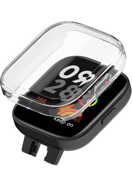 Xiaomi Redmi Watch 3 360 Derece Korumalı Kasa ve Ekran Koruyucu İçin Uyumlu Watch Gard 30