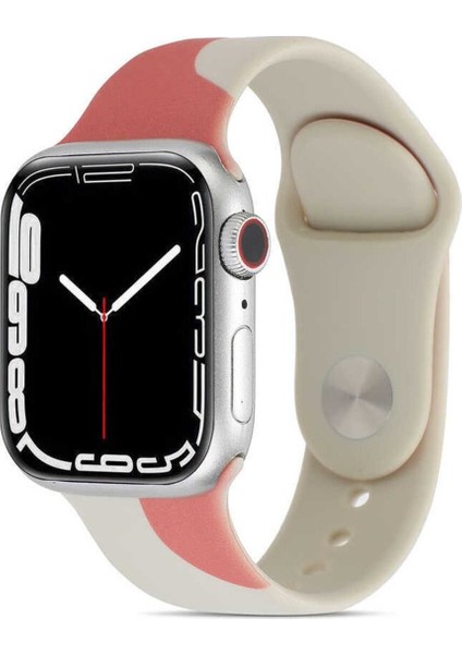 Watch 44MM İçin Uyumlu Krd-62 Silikon Kordon Takıp Çıakrılan Kordonu Kayışı