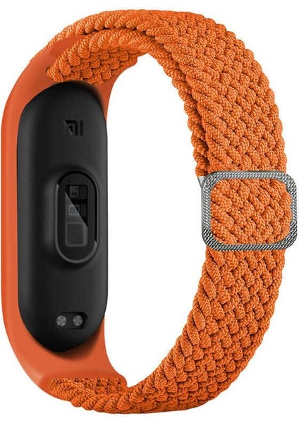 Xiaomi Mi Band 3 İçin Uyumlu Krd-49 Örgü Kordon Takıp Çıkartılan Çıkartılabilen Kayış