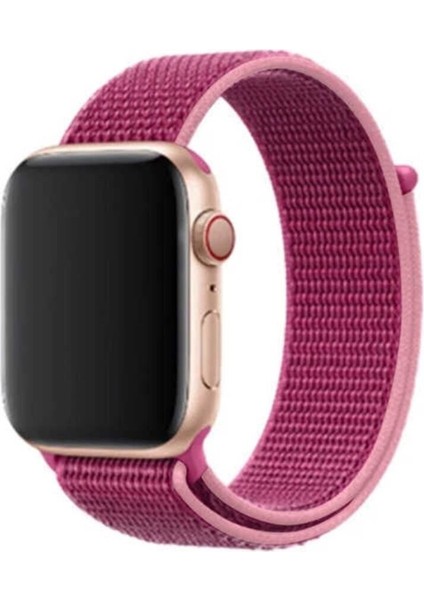 Watch 42MM İçin Uyumlu Krd-03 Hasır Kordon Takıp Çıakrılan Kordonu Kayışı