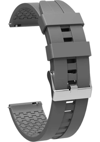 Huawei Honor Magic 2 42MM İçin Uyumlu Krd-23 20MM Silikon Kordon Takıp Çıkartılan Kordonu Kayış