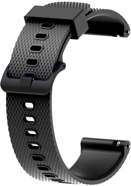 Samsung Galaxy Watch 42MM İçin Uyumlu Krd-46 20MM Silikon Kordon Takıp Çıkartılan Kordonu Kayış