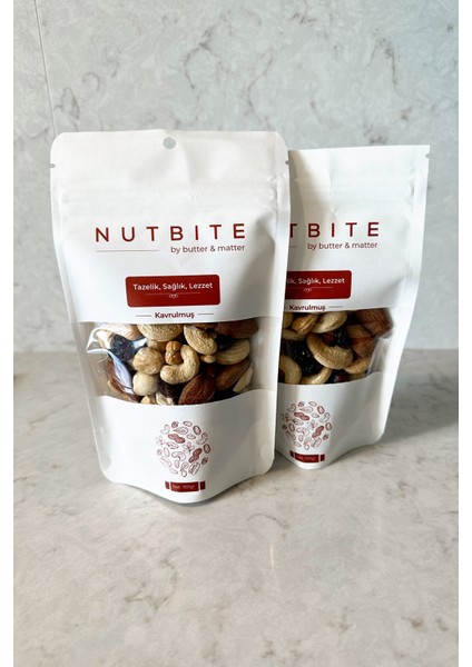 Nutbıte Deluxe Mix 200GR - %100 Doğal Atıştırmalık - Fırınlanmış Kaju, Badem, Fındık ve Turna Yemişi