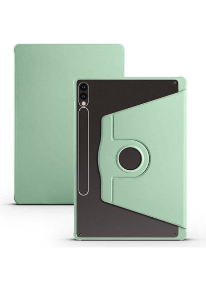 Samsung Galaxy Tab S9 Plus İçin Uyumlu Tablet Kılıfı Termik Kalem Bölmeli Dönebilen Standlı Kapak