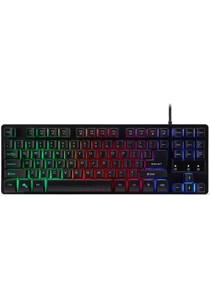 Nitro Keyboard Tkl Tr NKW120 3 Bölgeli R GB Gaming Klavye