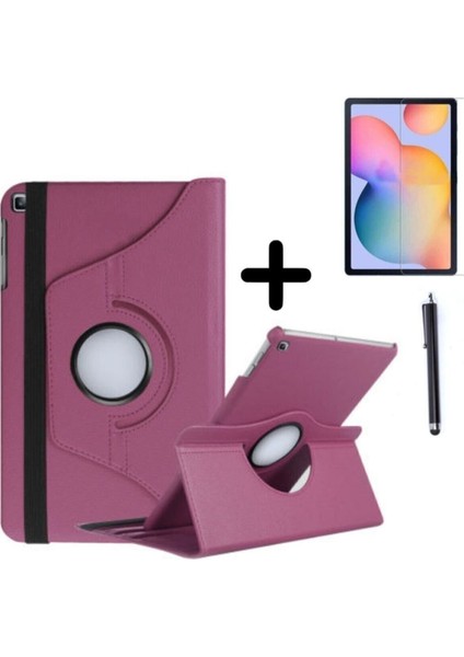 Apple iPad 10.9 Inç 2022 10.nesil Için Uyumlu Dönebilen Tablet Kılıfı + Ekran Koruyucu + Kalem Set