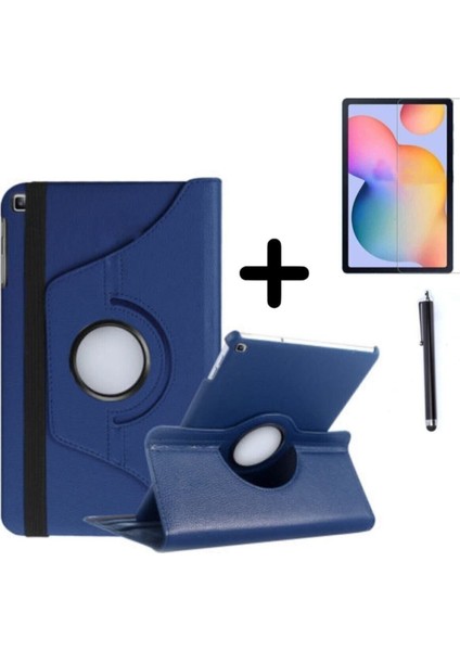 Apple iPad 10.9 Inç 2022 10.nesil Için Uyumlu Dönebilen Tablet Kılıfı + Ekran Koruyucu + Kalem Set