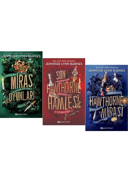 Miras Oyunları - Son Hawtorne Hamlesi - Hawthorne Mirası 3 Kitap - Jennifer Lynn Barnes