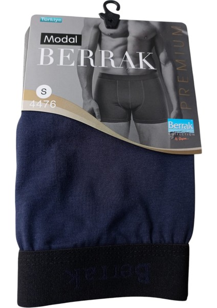 Erkek boxer 3'lü ekonomik paket pamuklu cotton modal siyah, lacivert, gri rahat yumuşak elasten BMB1-4L