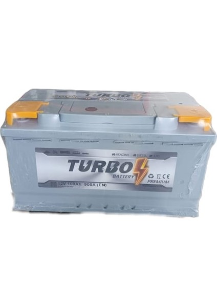 12V 100AH 900A Akü (Üretim Tarihi:2025)
