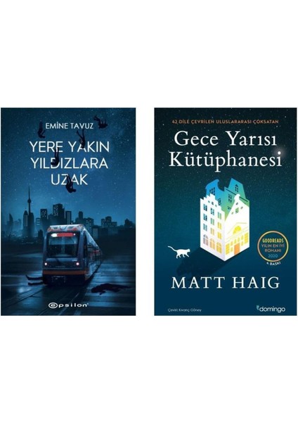 Yere Yakın Yıldızlara Uzak - Gece Yarısı Kütüphanesi 2 Kitap