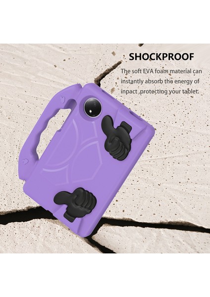 Xiaomi Redmi Pad Se 4g 8.7 Inç Kılıf Için Başparmak Anti-Drop Eva Tablet Koruyucu Kapak-Mor (Yurt Dışından) modelleri