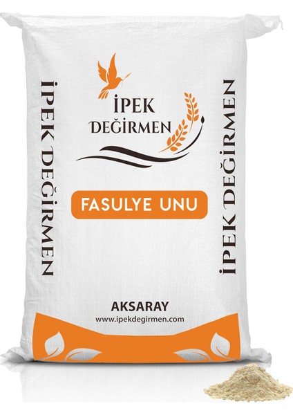Ipek Değirmen Fasulye Unu Glutensiz Yüksek Protein Lif 3 kg