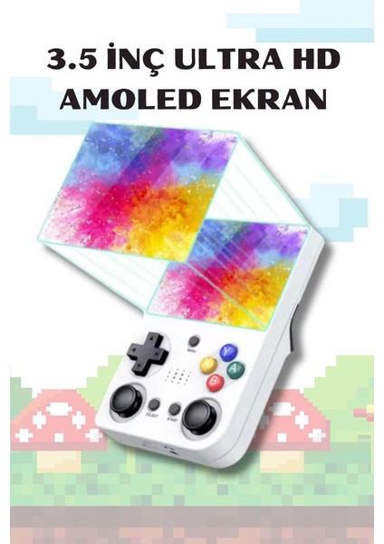 20. 000 Oyunlu Amoled Ekranlı Atari El Konsolu Retro Oyun Keyfi modelleri