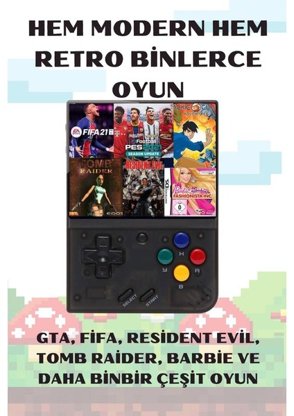 20. 000 Oyunlu Amoled Ekranlı Atari El Konsolu Retro Oyun Keyfi fırsatları