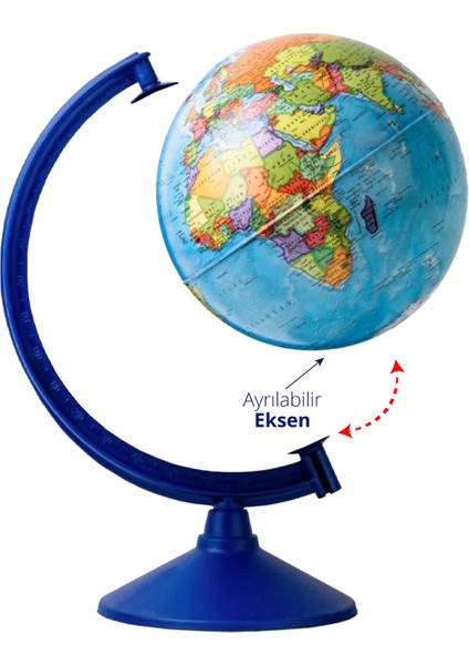 Eco 47404 Işıksız Siyasi Dünya Küresi 30 cm fiyatları