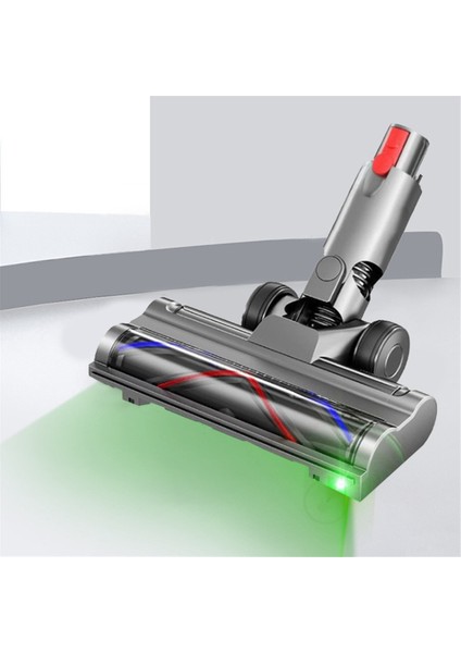Dyson V10 Slim V12 Slim Elektrikli Süpürge Aparatı Için Direct Drive Fırça Başlığı, Halı Zemin Temizliği Için LED Toz Algılama (Yurt Dışından)