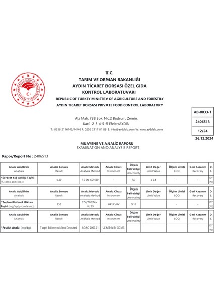 Premium Organik Zeytinyağı Ödüllü Natürel Sızma Soğuk Sıkım Zeytinyağı 2 Lt x 2 Adet