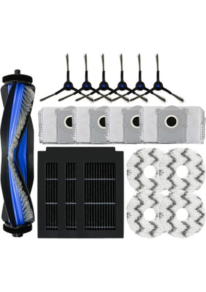 Ecovacs T50 Pro Süpürge Aksesuarları Için 18 Adet Ultra Dayanıklı Aksesuarlar (Yurt Dışından)
