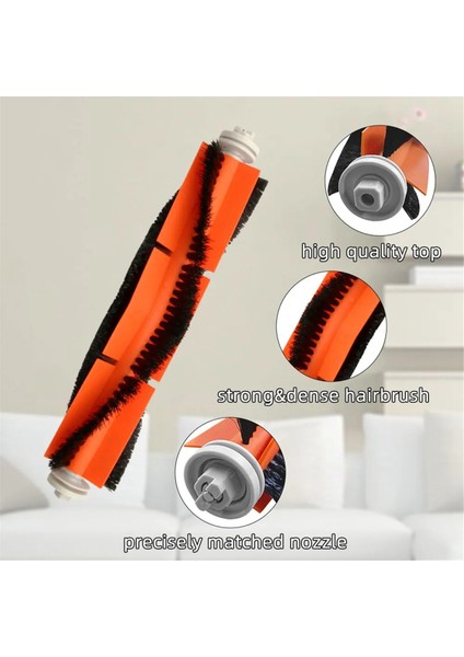 Xiaomi Robot Vakum Mop 2c / XMSTJQR2C Robot Vakumlar Silindir Yan Fırça Hepa Filtre Mop Bez Yedek Parçalar Aksesuarlar (Yurt Dışından)