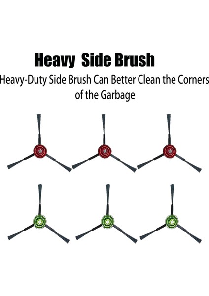 Airzeen Q6 Se Robot Süpürge Model CRV0009 Için Yedek Parçalar Aksesuarlar Ana Fırça Yan Fırça Filtre Paspas Pedi (Yurt Dışından) modelleri