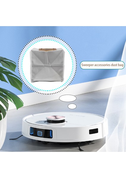 Ecovacs Deebot T8 Aıvı / T8 / N8 Pro Plus / N8 Pro Robot Süpürge ve Paspas Temizleyici Aksesuarları Için 20 Paket Vakum Toz Torbası (Yurt Dışından)