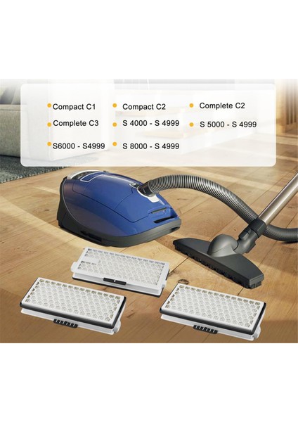 Miele Complete C3 Powerline, S8340 Elektrikli Süpürge Filtresi, Complete C2 C3 Compact C1 C2 Için Filtreler (Yurt Dışından)