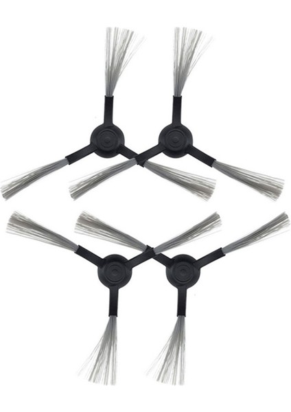 Xiaomi Mi Roborock 1c Robot Süpürge Parçaları Için 4 Parça Yedek Yan Fırça Yedek Parçaları Siyah Yan Fırça (Yurt Dışından)