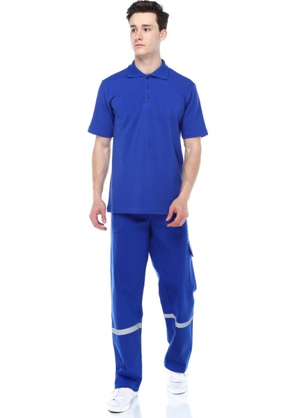 16/12 Gabardin Mavi Pantolon