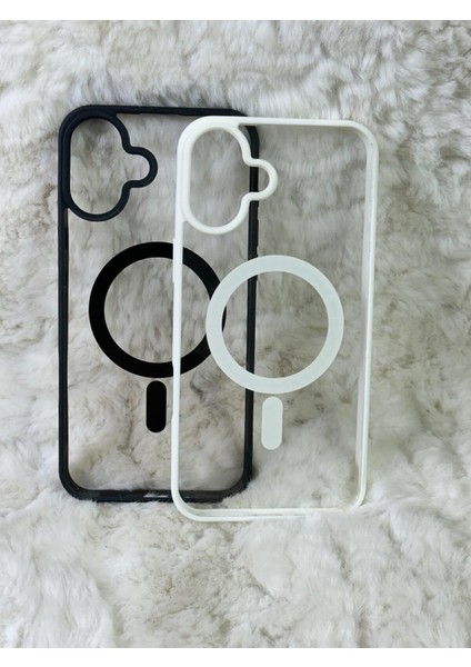 Apple iPhone 16 Uyumlu Magsafe Wireless Şarj Özellikli Silikon Kamera Çıkıntılı Rema Kılıf indirimleri