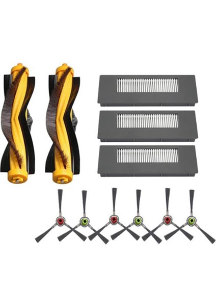 Yedek Parçalar Ana Fırça Filtresi Yan Fırça Ecovacs Deebot 900 901 Robotik Süpürge Için Değiştirin (Yurt Dışından)