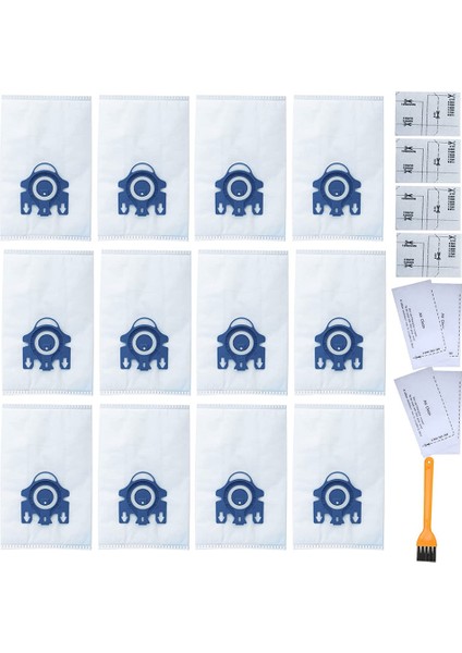 Miele Bags Classic C1 Complete C1 C2 C3, S2 S5 S8, S227/S240, S270/S280 Serisi Elektrikli Süpürgeler Için 12 Paket Gn Elektrikli Süpürge Torbası (Yurt Dışından)