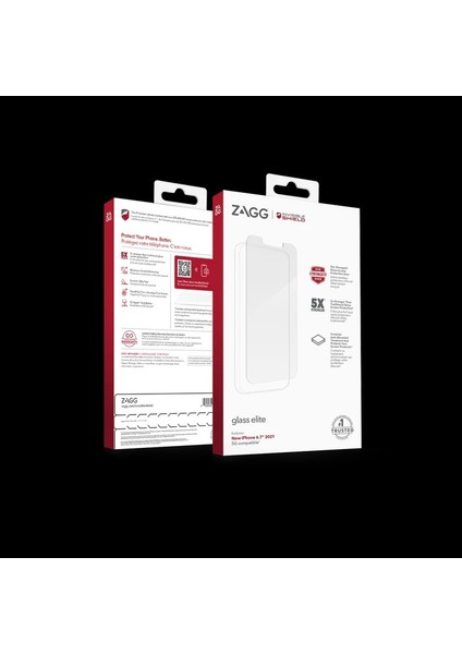 Invisible Shıelo Iphone 14 Plus & 13 Pro Max Elite Kırılmaz Cam Ekran Koruyucu