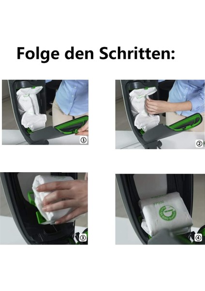 Vorwerk Kobold Vk 200 Için 12 Adet Elektrikli Süpürge Torbası - Vk 200 VK200 Fp Için Premium Elektrikli Süpürge Torbaları (Yurt Dışından)