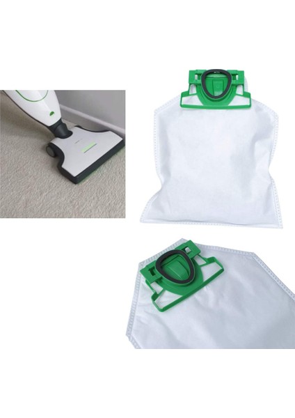 Vorwerk Kobold Vk 200 Için 12 Adet Elektrikli Süpürge Torbası - Vk 200 VK200 Fp Için Premium Elektrikli Süpürge Torbaları (Yurt Dışından)