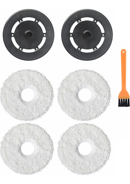 Ecovacs Deebot X1 Omni Mop Tutucu Aksesuarları Için 7 Adet X1 Turbo Robot Süpürge Mop Bezi Yedek Parçaları (Yurt Dışından)