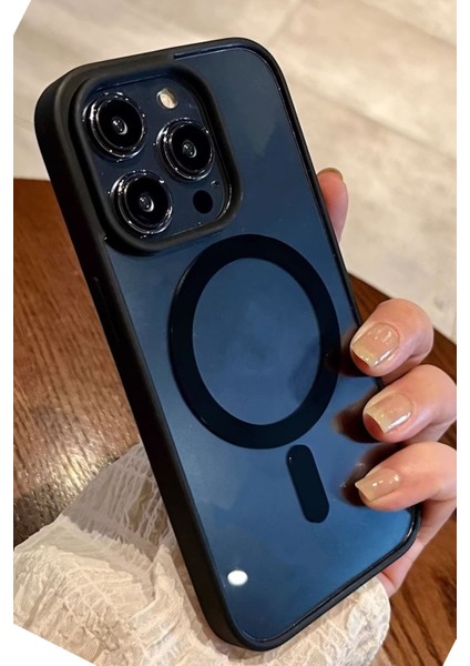 Apple iPhone 16 Pro Max Uyumlu Magsafe Wireless Şarj Özellikli Silikon Kamera Çıkıntılı Rema Kılıf fiyatları